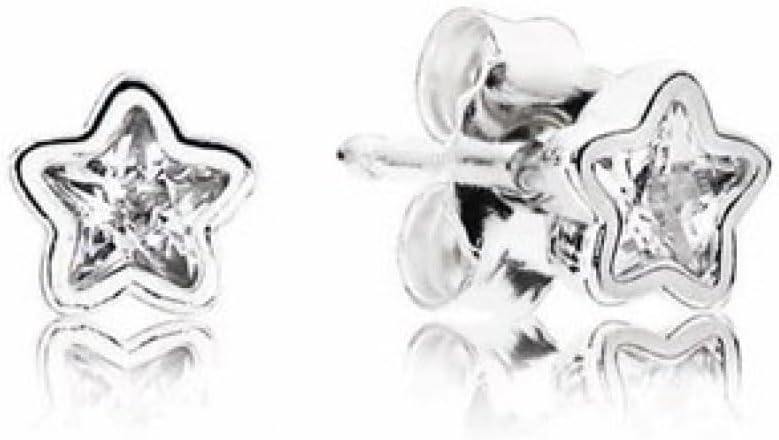 Star Crystal Stud Earrings – Delicate Five-Point Star Jewellery