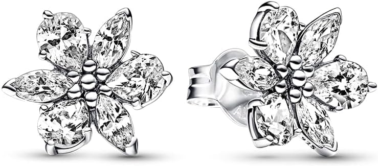 Elegant Flower Stud Earrings