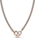 Rose Gold Moments Studded Chain Necklace
