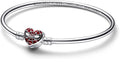 Spider-Man Inspired Sterling Silver Bangle Bracelet