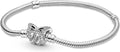 S925 Moments Butterfly Clasp Snake Chain Bracelet Sterling silver