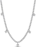 S925 Sparkling Drop Collier Necklace Sterling Silver