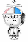 Propeller Hat Boy Family Charm