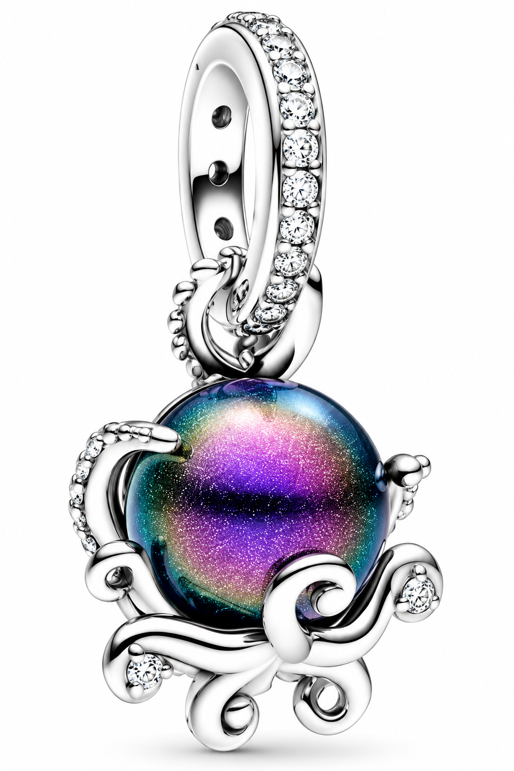 Galaxy Octopus Dangle Charm