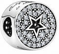 Pavé & Star Congratulations Charm