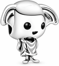 Magical Silver Dobby House Elf Charm – Harry Potter-Inspired
