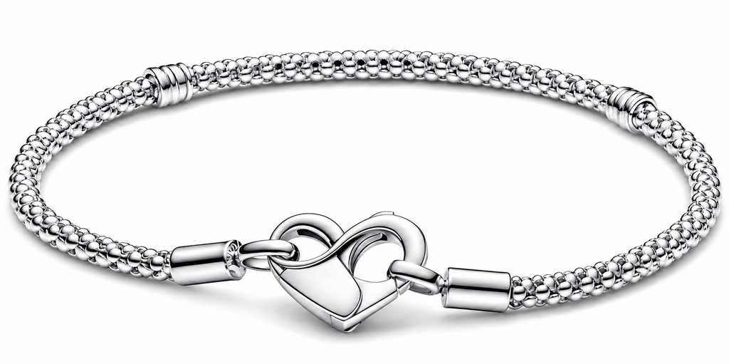 Moments Studded Chain Bracelet S925 Sterling Silver