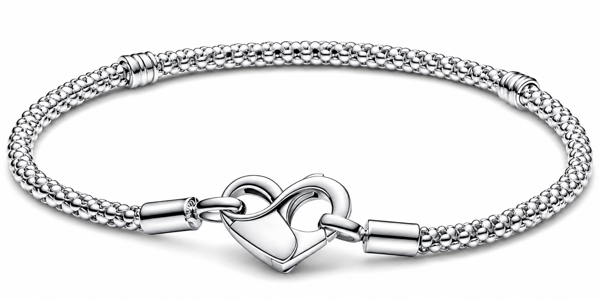 Moments Studded Chain Bracelet S925 Sterling Silver