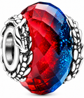 Game-of-Thrones-Ice-Fire-Dragons Red & Blue Crystal Murano Charm