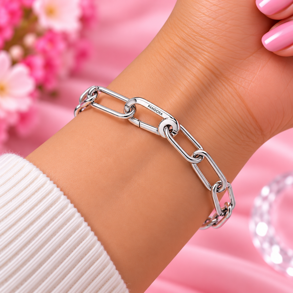 ME Medium-Link Chain Bracelet S925 19 CM