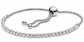 Sparkling Slider Tennis Bracelet Sterling silver S925