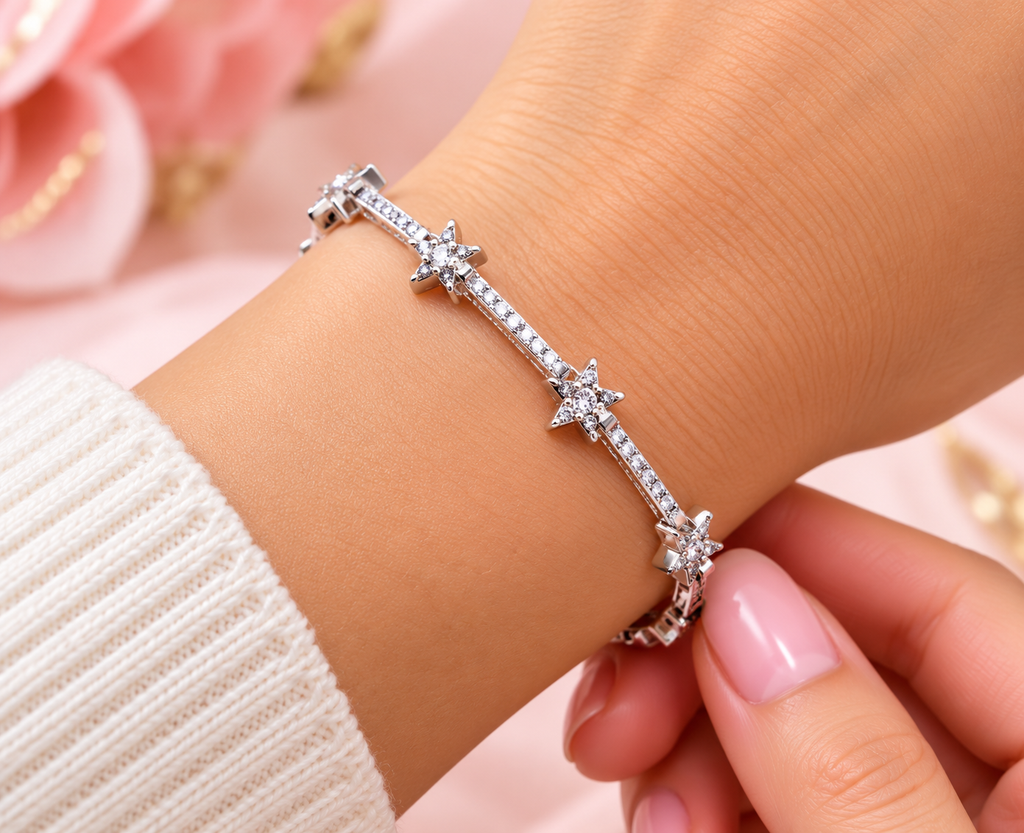 S925 Celestial Stars Bracelet Sterling silver