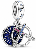 Star Wars Lightsaber Double Dangle Charm