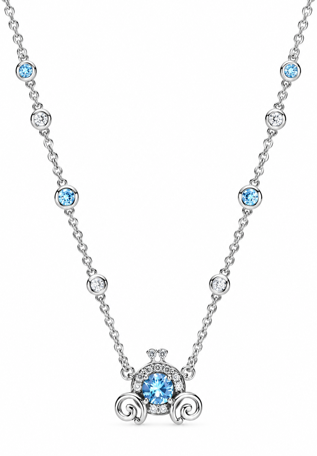 Disney Pumpkin Coach Collier Necklace Sterling silver