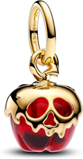Skull Design Apple Dangle Charm