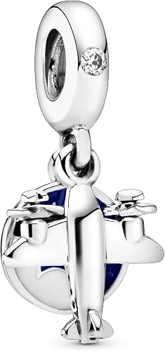 Airplane Dangle Charm – 3D Aircraft Pendant